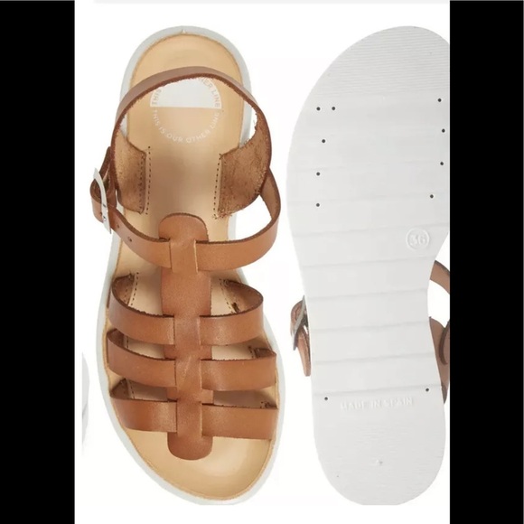 New Direct This is Our Other Line Strappy Sandal 37 or 39; 7 or 9 - Picture 2 of 13